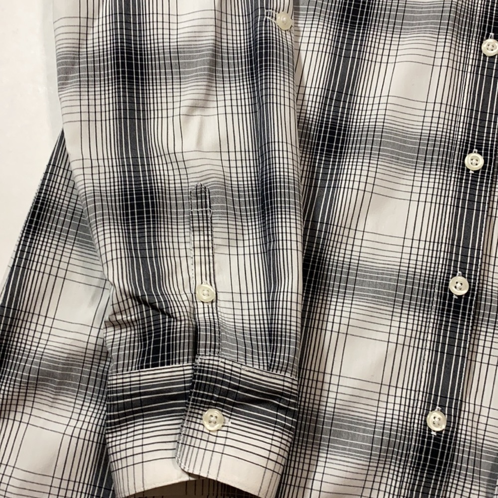 Covington Long Sleeve Button Blouse, Button Pocke… - image 2